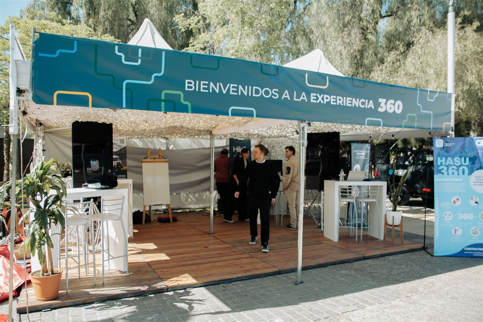 Stand HASU - Experiencia 360 en Expo San Juan